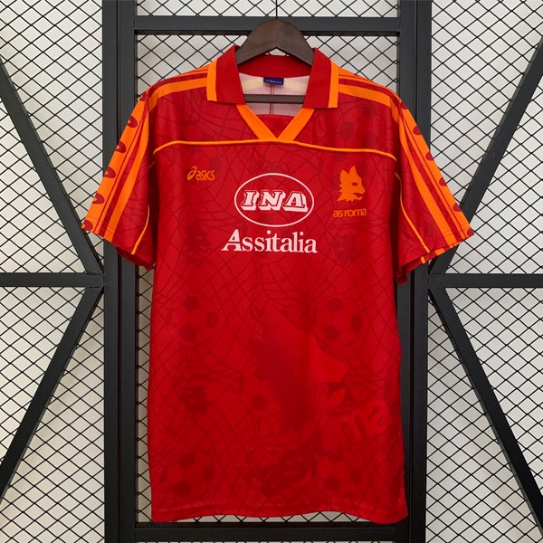 Camiseta Roma Primera equipo Retro 1995-1996